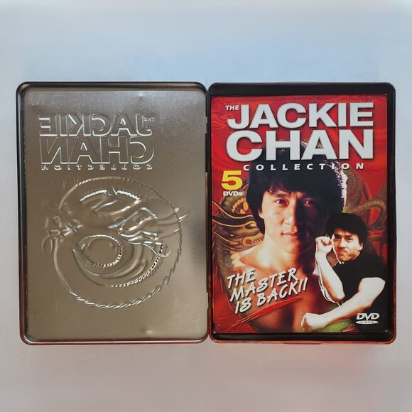 The Jackie Chan Collection in Tin Case 5 DVD Set - Picture 3 of 11
